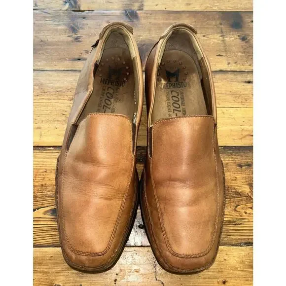 Mephisto | Shoes | Mephisto Edlef Mens Leather Hazelnut  display picture 2